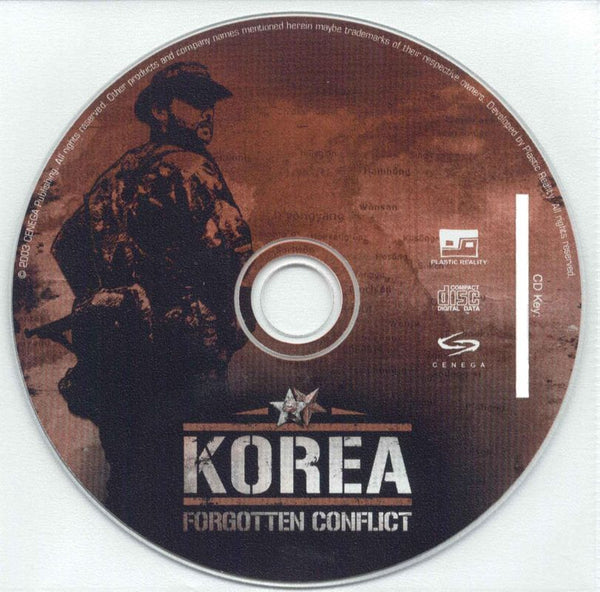 Korea Forgotten Conflict Microsoft Windows PC CD-PC Gamez USA