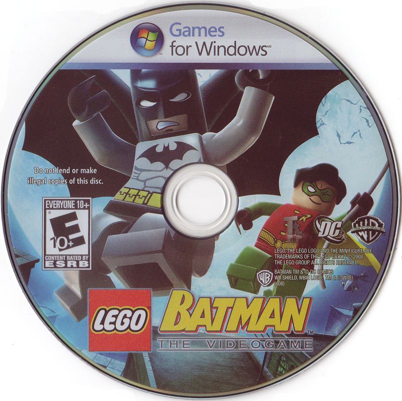 Lego Batman Microsoft Windows PC DVD by PC Gamez USA