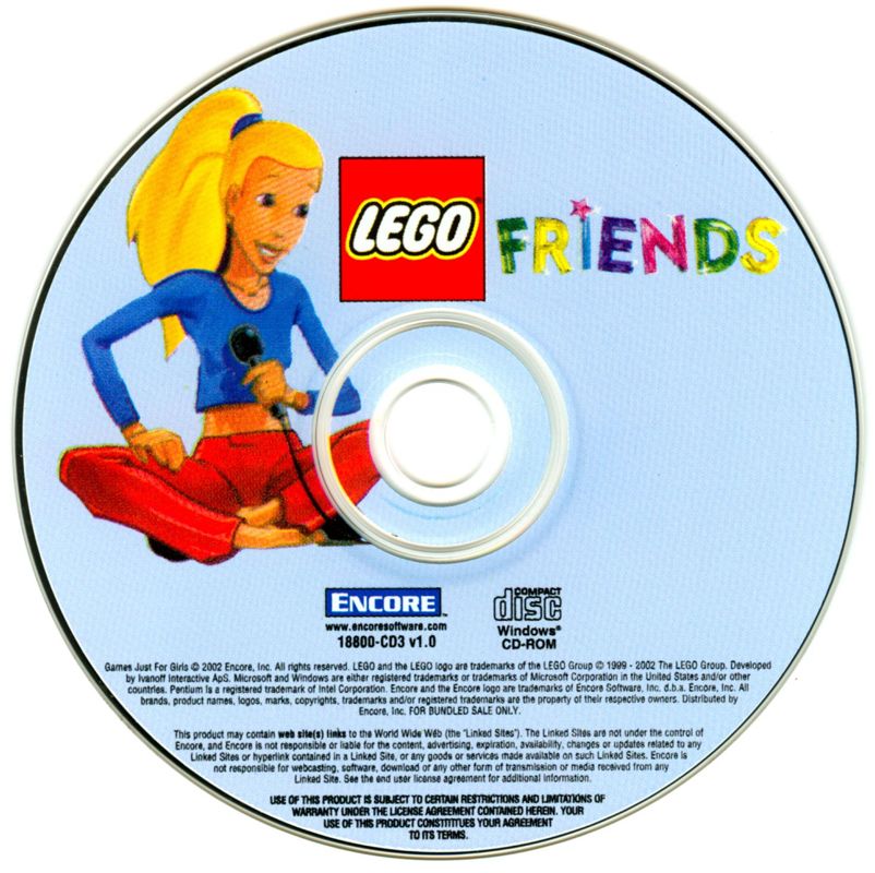 LEGO Friends Microsoft Windows PC CD-PC Gamez USA
