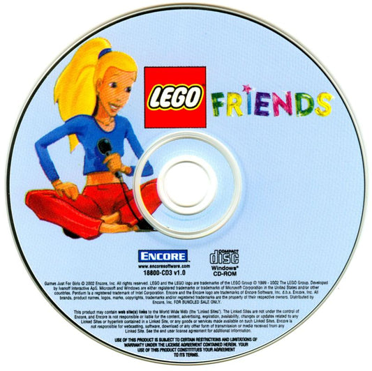 LEGO Friends Microsoft Windows PC CD-PC Gamez USA