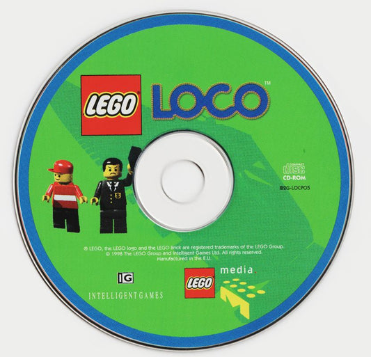 Lego Loco Microsoft Windows PC CD-PC Gamez USA