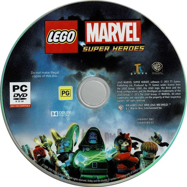 LEGO Marvel Super Heroes Microsoft Windows PC DVD by PC Gamez USA