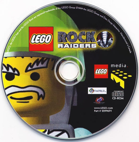 Lego Rock Raiders Microsoft Windows PC CD-PC Gamez USA