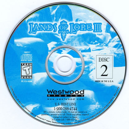 Lands Of Lore III Disc 1-4 Microsoft Windows PC CD-PC Gamez USA