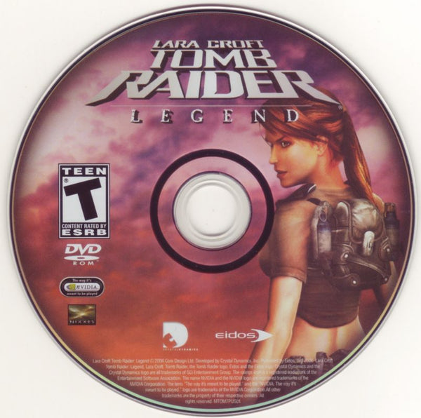 Lara Croft Tomb Raider - Legend Microsoft Windows PC DVD by PC Gamez USA