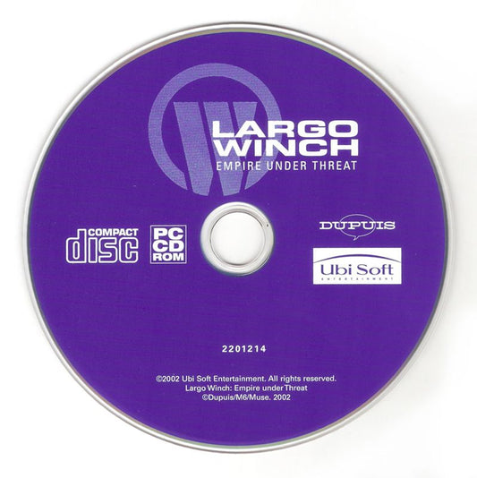 Largo Winch FLT Microsoft Windows PC CD-PC Gamez USA