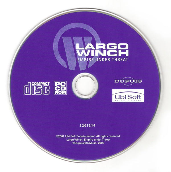 Largo Winch FLT Microsoft Windows PC CD-PC Gamez USA