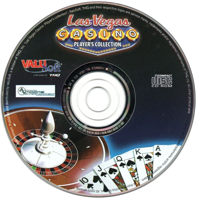 Las Vegas Casino Player's Collection Microsoft Windows PC CD-PC Gamez USA