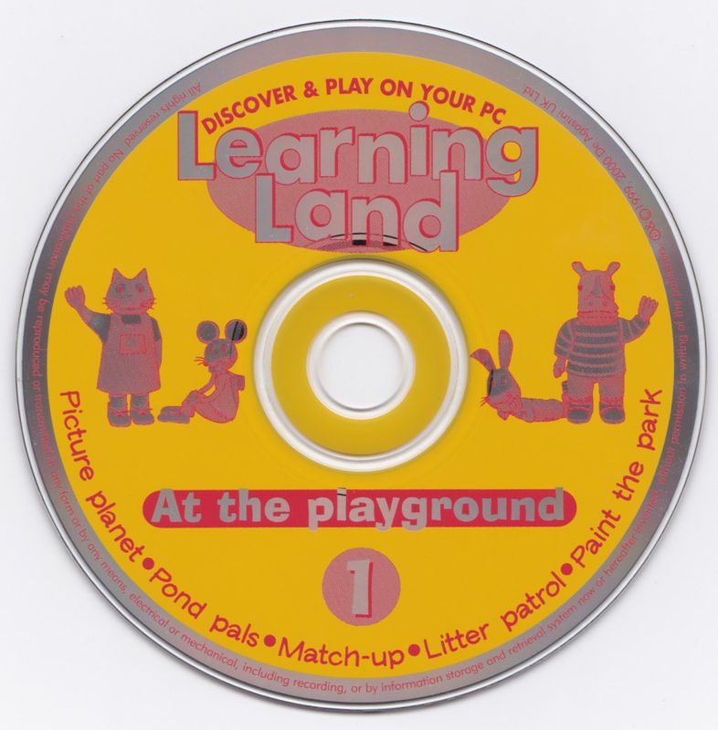 Learning Land 1 - At the Playground Microsoft Windows PC CD-PC Gamez USA