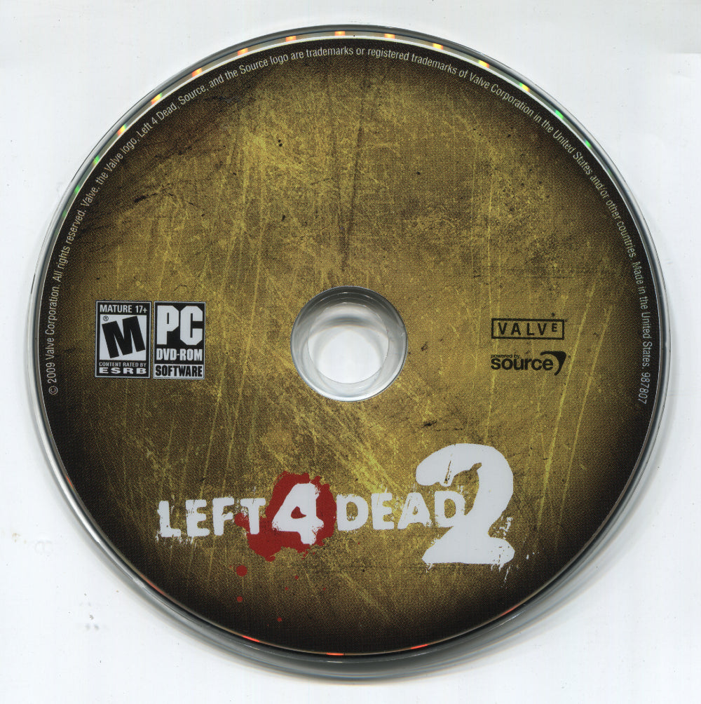 Official Left 4 Dead 2 PC DVD by PC Gamez USA