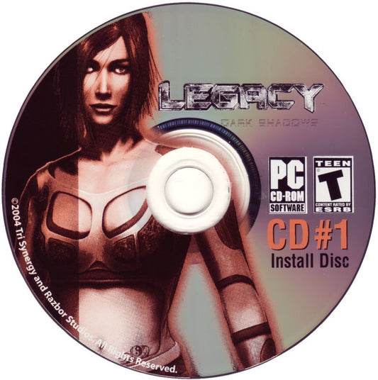 Legacy Dark Shadows Disc 1-3 Microsoft Windows PC CD-PC Gamez USA