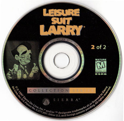 Leisure Suit Larry Collection Series Disc 1-2 Microsoft Windows PC CD-PC Gamez USA