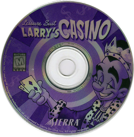Leisure Suit Larry's Casino Microsoft Windows PC CD-PC Gamez USA