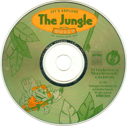 Let's Explore the Jungle with Buzzy Microsoft Windows PC CD-PC Gamez USA