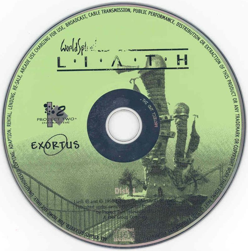 Liath WorldSpiral Disc 1-2 Microsoft Windows PC CD-PC Gamez USA