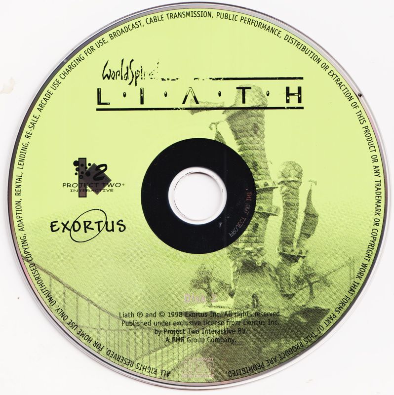 Liath WorldSpiral Disc 1-2 Microsoft Windows PC CD-PC Gamez USA