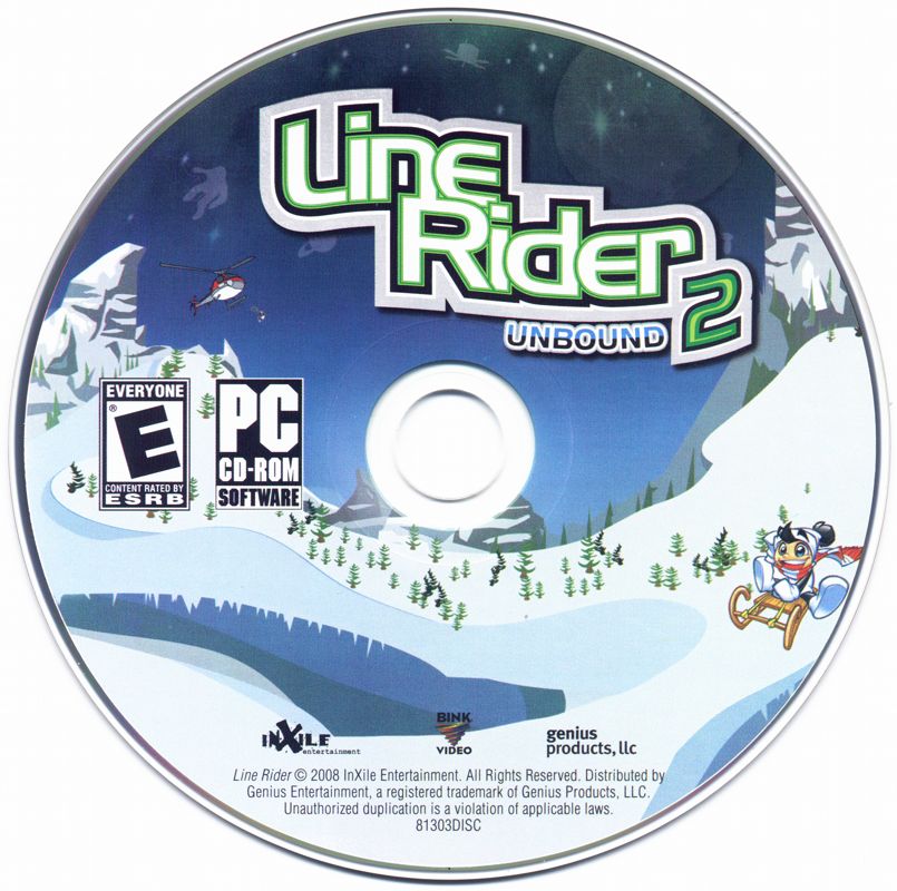 Lin Rider Game Line Rider 2 Windows PC CD by PC Gamez USA