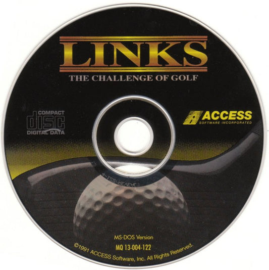 Links - The Challenge of Golf Microsoft Windows PC CD-PC Gamez USA