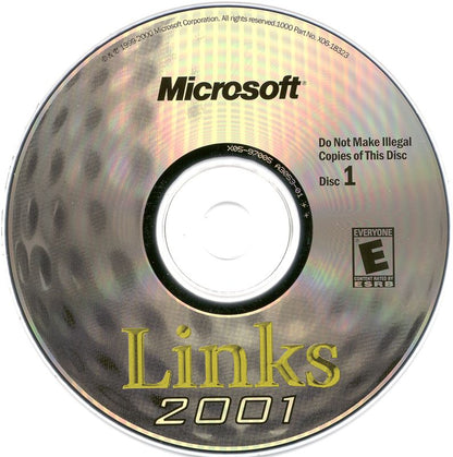 Links 2001 Disc 1-4 Microsoft Windows PC CD-PC Gamez USA