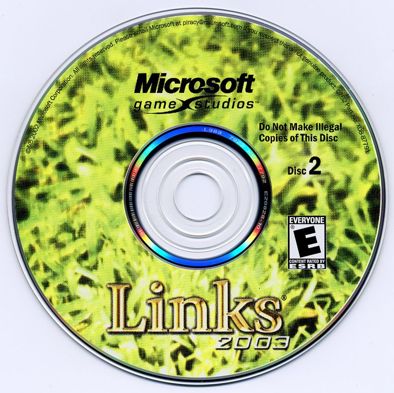 Links 2003 Disc 1-3 Microsoft Windows PC CD-PC Gamez USA