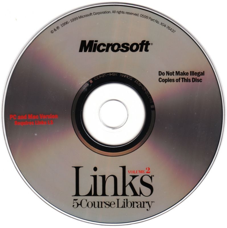 Links 5-Course Library - Volume 1-4 Microsoft Windows PC CD-PC Gamez USA