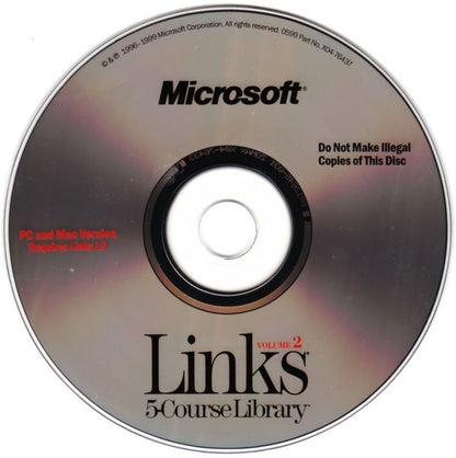 Links 5-Course Library - Volume 1-4 Microsoft Windows PC CD-PC Gamez USA