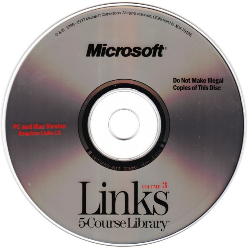 Links 5-Course Library - Volume 1-4 Microsoft Windows PC CD-PC Gamez USA