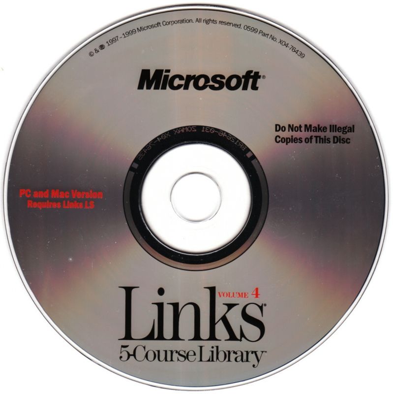 Links 5-Course Library - Volume 1-4 Microsoft Windows PC CD-PC Gamez USA