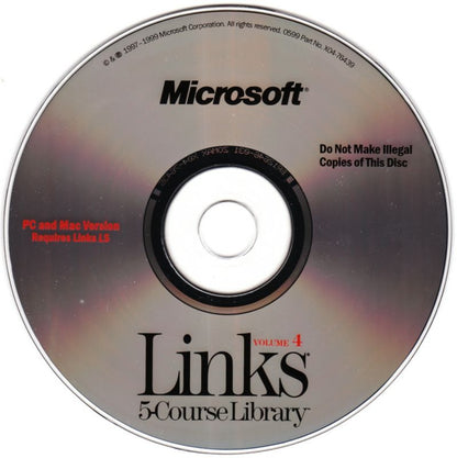 Links 5-Course Library - Volume 1-4 Microsoft Windows PC CD-PC Gamez USA