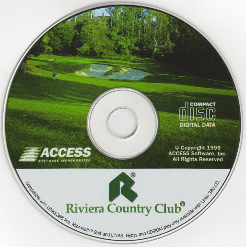 Links Championship Course - Riviera Country Club Microsoft Windows PC CD-PC Gamez USA