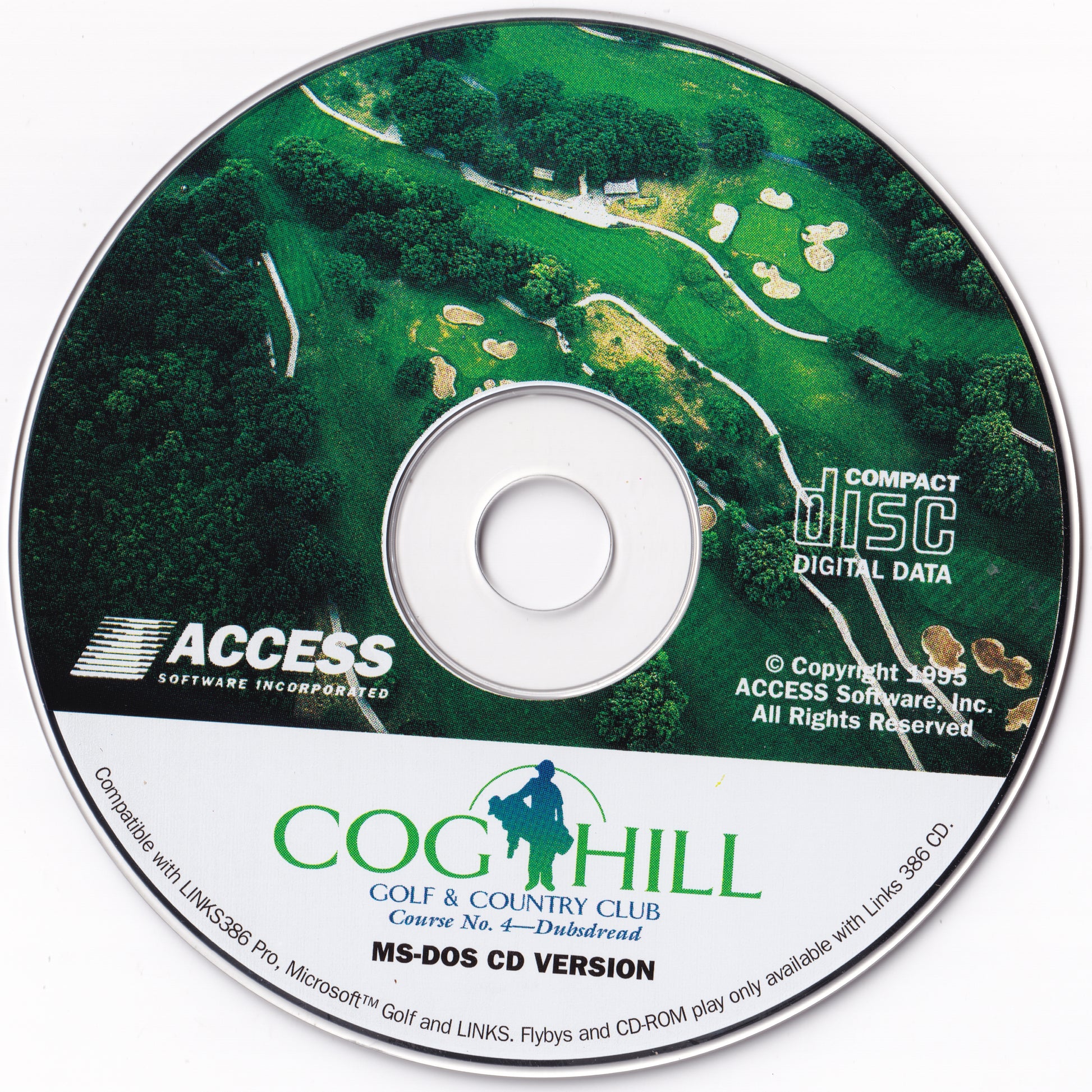 Links Championship Course Cog Hill Golf & Country Club Course No. 4 Dubsdread Microsoft Windows PC CD-PC Gamez USA