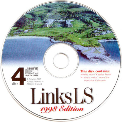 Links LS - 1998 Edition Disc 1-4 Microsoft Windows PC CD-PC Gamez USA