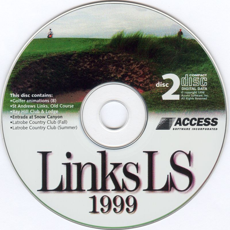 Links LS 1999 Disc 1-4 Microsoft Windows PC CD-PC Gamez USA