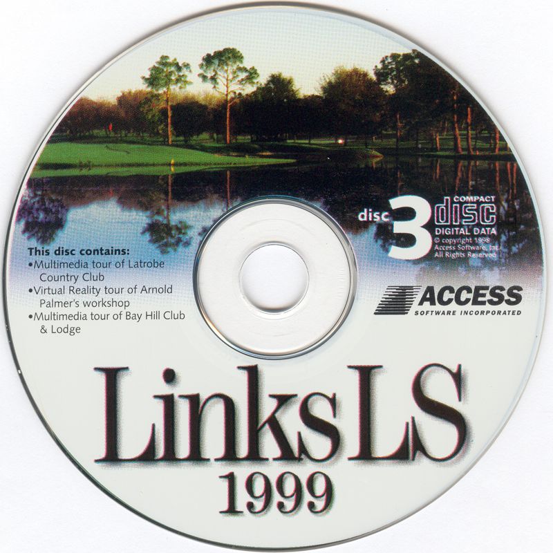 Links LS 1999 Disc 1-4 Microsoft Windows PC CD-PC Gamez USA