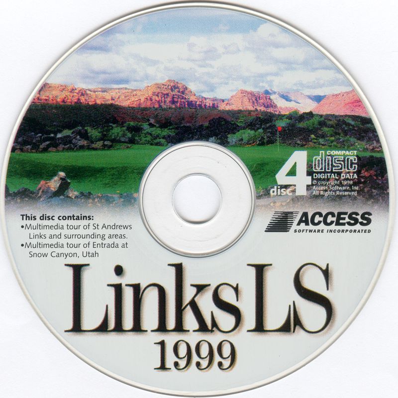Links LS 1999 Disc 1-4 Microsoft Windows PC CD-PC Gamez USA