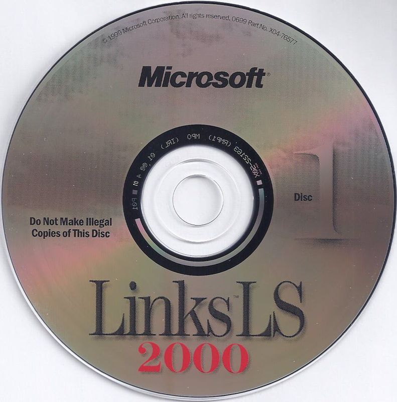 Links LS 2000 Disc 1-3 Microsoft Windows PC CD-PC Gamez USA