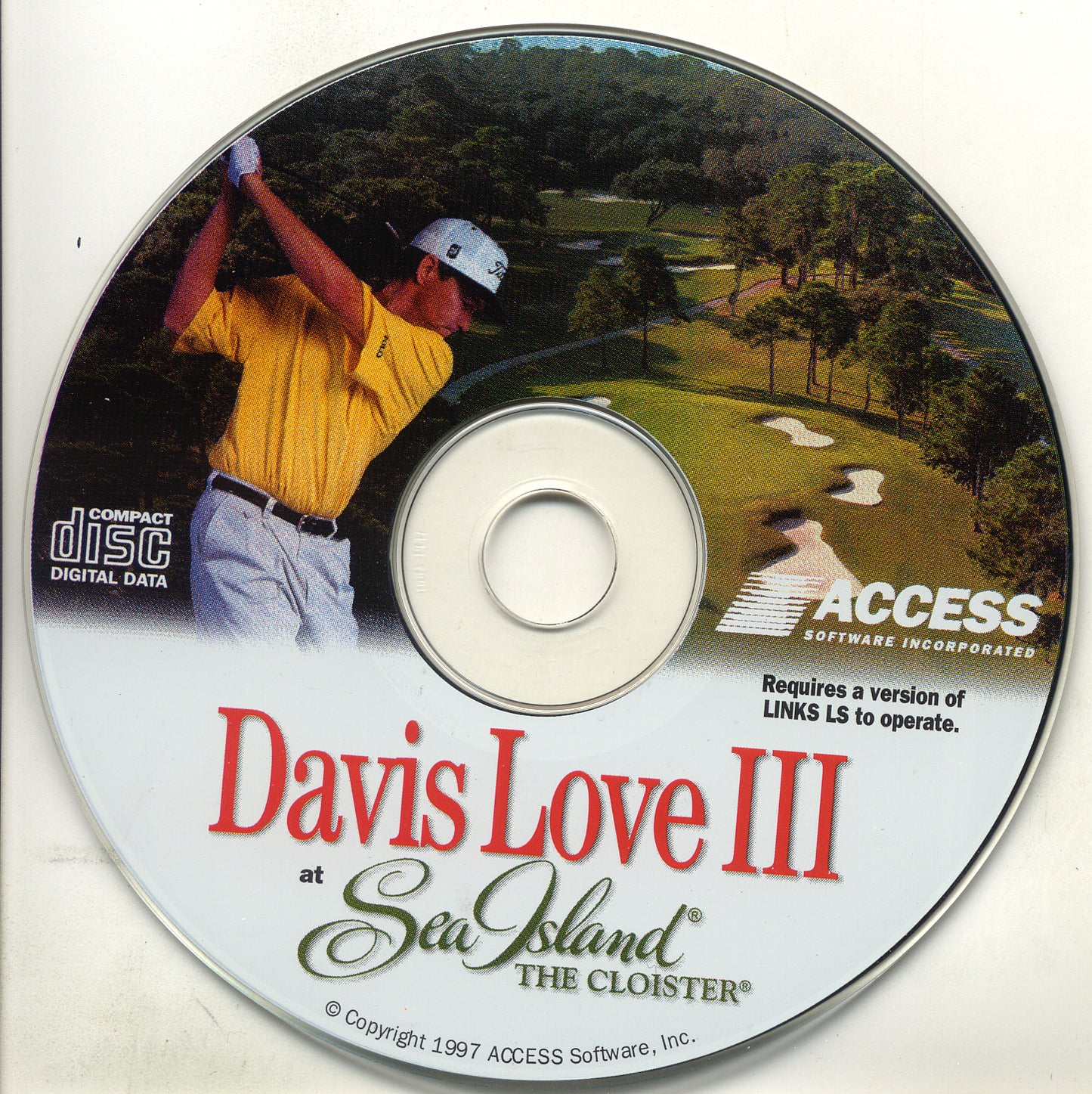 Links LS Tour Player - Davis Love III at Sea Island - The Cloister Microsoft Windows PC CD-PC Gamez USA