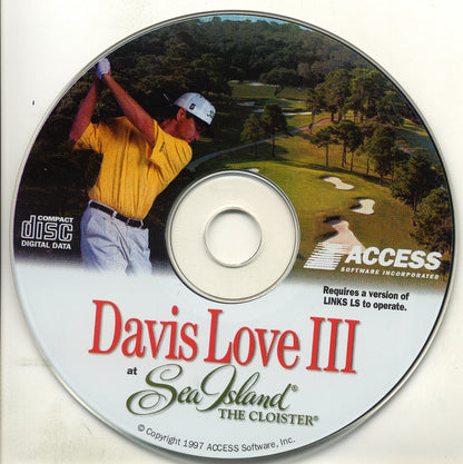 Links LS Tour Player - Davis Love III at Sea Island - The Cloister Microsoft Windows PC CD-PC Gamez USA