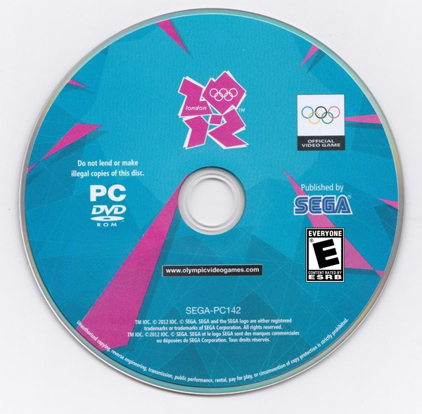 London 2012 The Official Video Game Microsoft Windows PC DVD by PC Gamez USA