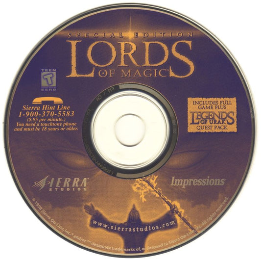 Lords of Magic Special Edition Microsoft Windows PC CD-PC Gamez USA