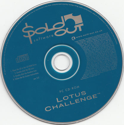 Lotus Challenge Microsoft Windows PC CD-PC Gamez USA