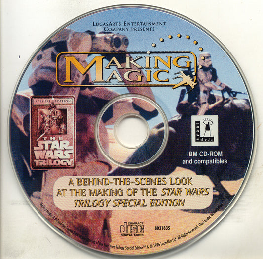 LucasArts Making Magic Microsoft Windows PC CD-PC Gamez USA