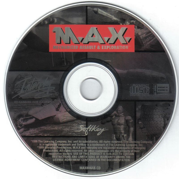 M.A.X. Mechanized Assault & Exploration Microsoft Windows PC CD-PC Gamez USA