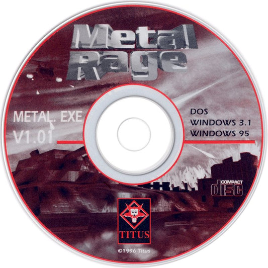 METAL RAGE Microsoft Windows PC CD-PC Gamez USA