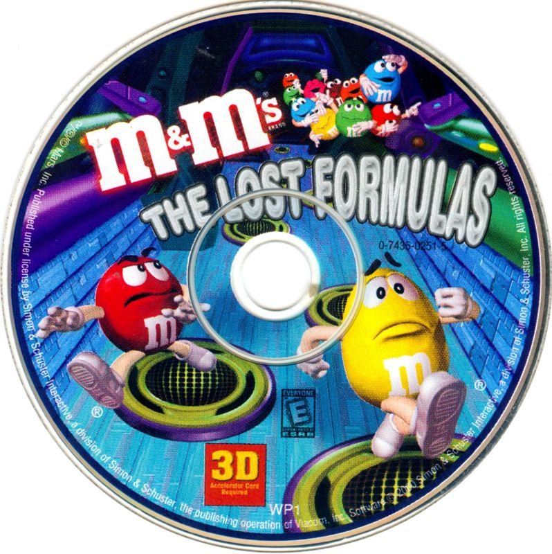 MMs The Lost Formulas Microsoft Windows PC CD-PC Gamez USA