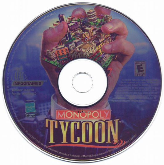 MONOPOLY TYCOON Microsoft Windows PC CD-PC Gamez USA
