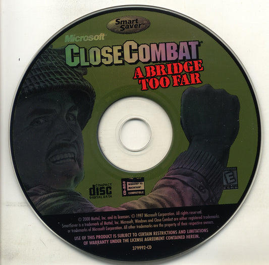 MS Close Combat a bridge too far Microsoft Windows PC CD-PC Gamez USA