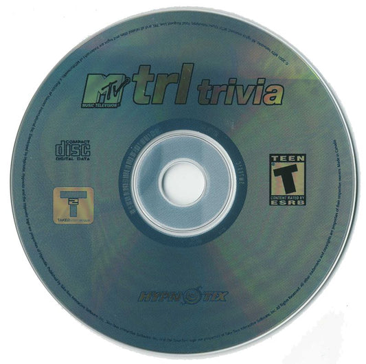 MTV Total Request Live Trivia Microsoft Windows PC CD-PC Gamez USA