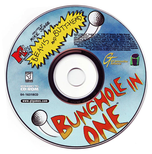 MTV's Beavis and Butt-Head Bunghole in One Microsoft Windows PC CD-PC Gamez USA