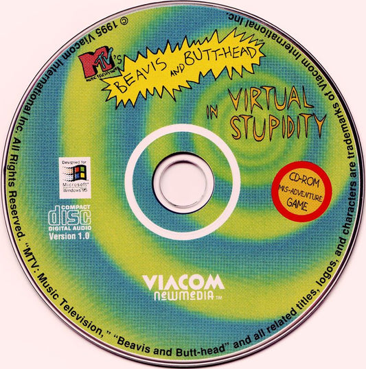 MTV's Beavis and Butt-Head in Virtual Stupidity Microsoft Windows PC CD-PC Gamez USA